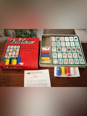 Poker Keeno Family Party Game by Cardinal Industries – Complete Set instructions